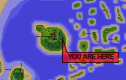 Location of Tanagrama #6 in Shell Forest on Turtle Isle.